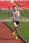 Under-13 girls 1500 metres at the North Eastern Championships, Gateshead International Stadium.  Photos: David T. Hewitson/Sports for All Pics
